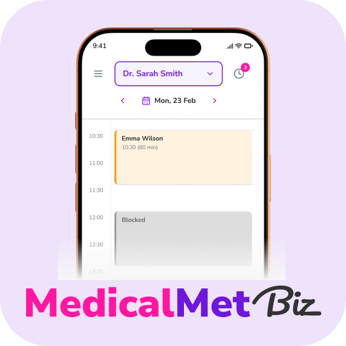MedicalMet Biz owner app feature icon
